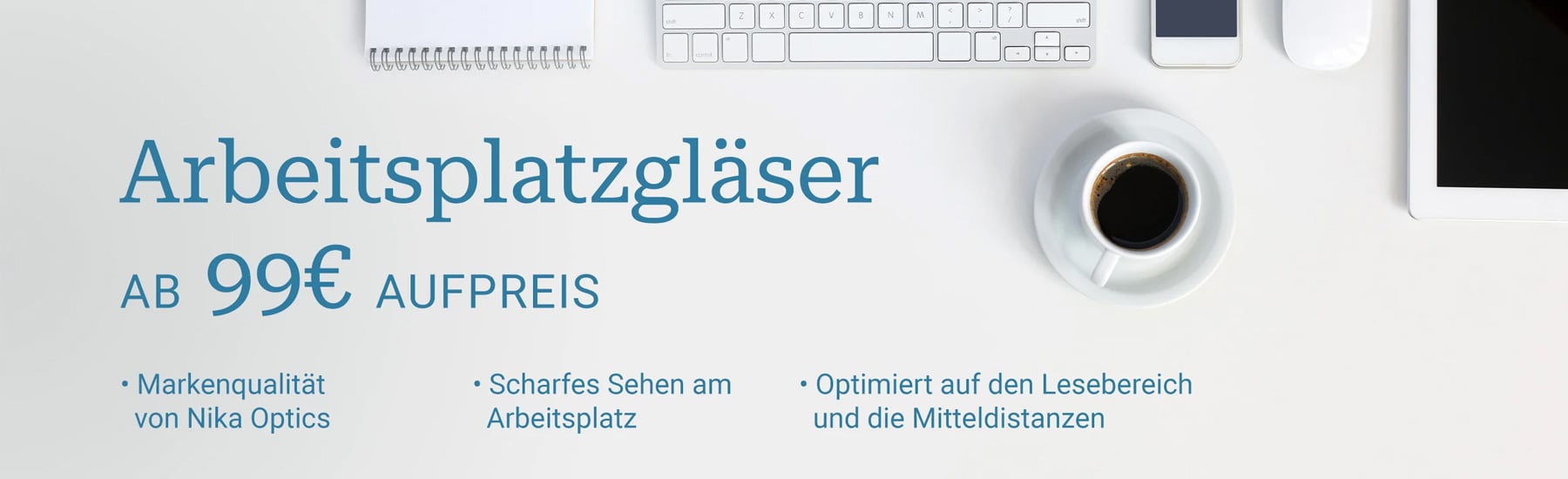 Arbeitsplatzgläser ab 99 EUR Aufpreis